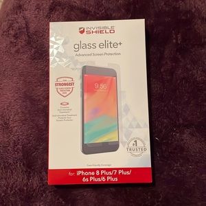 Zagg Invisible Shield iPhone 7/8 Plus or 6 Plus Screen Protector